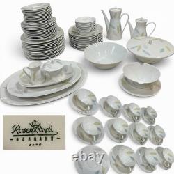 VTG Rosenthal Germany Bunte Blätter Raymond Loewy Form 2000 93Pc Dinnerware Set VTG Rosenthal Germany Bunte Blätter Raymond Loewy Form 2000 93Pc Dinnerware Set