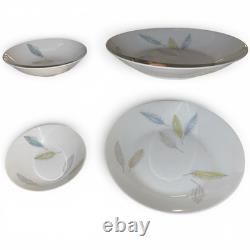 VTG Rosenthal Germany Bunte Blätter Raymond Loewy Form 2000 93Pc Dinnerware Set