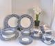 VTG Staffordshire IRONSTONE Fine Bone China SetLucerne Pattern 36 PCs! England