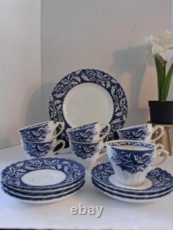 VTG Staffordshire IRONSTONE Fine Bone China SetLucerne Pattern 36 PCs! England