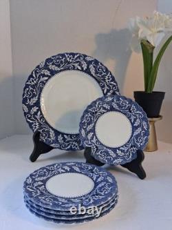 VTG Staffordshire IRONSTONE Fine Bone China SetLucerne Pattern 36 PCs! England