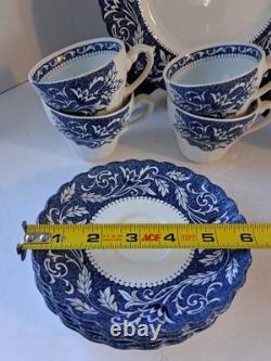 VTG Staffordshire IRONSTONE Fine Bone China SetLucerne Pattern 36 PCs! England