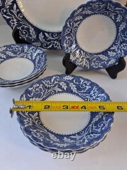 VTG Staffordshire IRONSTONE Fine Bone China SetLucerne Pattern 36 PCs! England