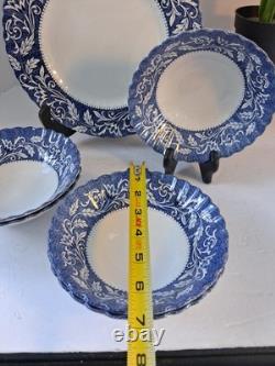 VTG Staffordshire IRONSTONE Fine Bone China SetLucerne Pattern 36 PCs! England