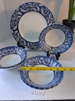 VTG Staffordshire IRONSTONE Fine Bone China SetLucerne Pattern 36 PCs! England
