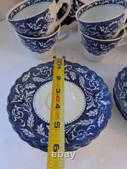 VTG Staffordshire IRONSTONE Fine Bone China SetLucerne Pattern 36 PCs! England