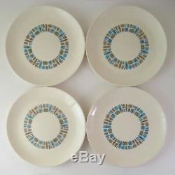 VTG Temporama Dinnerware Set, Service for 4, Canonsburg Pottery, Mid-Century Mod