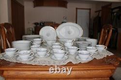 Valmont China Vintage Vista Porcelain China Pattern 83 Piece Dinnerware Grouping