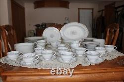 Valmont China Vintage Vista Porcelain China Pattern 83 Piece Dinnerware Grouping