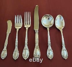 Victoria Florence Frank Whiting Sterling Silver. 925 Place Setting 6 Pieces