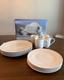 Villeroy & Boch For Me 12 Piece White Porcelain Round Dinner Set, Service for 4