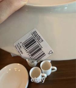 Villeroy & Boch For Me 12 Piece White Porcelain Round Dinner Set, Service for 4