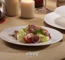 Villeroy & Boch For Me Dinnerware set. White, Premium Porcelain 16 Pieces