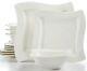 Villeroy & Boch New Wave 12-Piece White Square Dinnerware Set for 4 FREESHIP NEW