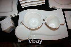 Villeroy & Boch New Wave 21-Pc 1748 Square Dinnerware Platter Cream Sugar SP NEW