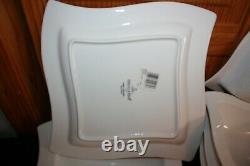 Villeroy & Boch New Wave 21-Pc 1748 Square Dinnerware Platter Cream Sugar SP NEW