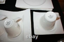 Villeroy & Boch New Wave 21-Pc 1748 Square Dinnerware Platter Cream Sugar SP NEW