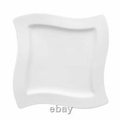 Villeroy & Boch New Wave 30-Piece Square Dinnerware Set Service for 6