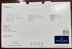 Villeroy & Boch New Wave Collection Premium Porcelain Set 12 Piece Set