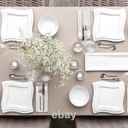 Villeroy & Boch White New Wave Porcelein 4-Piece Place Setting G1019