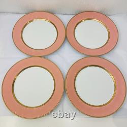 Vintage 1978 Fitz & Floyd Peach/Pink Renaissance 20 Piece Dinnerware Set