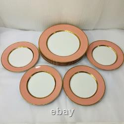 Vintage 1978 Fitz & Floyd Peach/Pink Renaissance 20 Piece Dinnerware Set