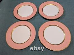 Vintage 1978 Fitz & Floyd Peach/Pink Renaissance 20 Piece Dinnerware Set