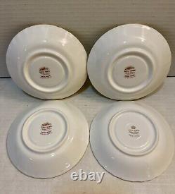 Vintage 20 Piece Royal Albert Moss Rose Bone China England 5 Piece Table For 4