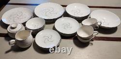 Vintage 32 Piece Lot Set Homer Laughlin Rhythm Capri MCM 4 COMPLETE 7-Pc Setting