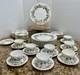 Vintage 54 Pc Set Royal Worcester Lavina Z2821 Fine Bone China England