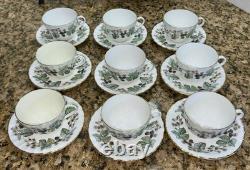 Vintage 54 Pc Set Royal Worcester Lavina Z2821 Fine Bone China England