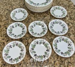 Vintage 54 Pc Set Royal Worcester Lavina Z2821 Fine Bone China England