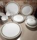 Vintage 70s Corelle Crazy Daisy Spring Blossom 29pc Dinnerware Set Service for 6