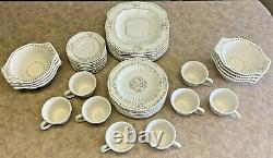 Vintage AMERICAN ATELIER 40 Piece Baroque Dinnerware Set Super Nice