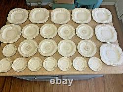 Vintage AMERICAN ATELIER 40 Piece Baroque Dinnerware Set Super Nice