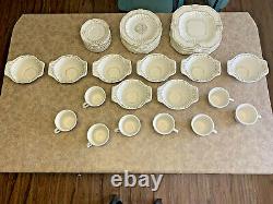 Vintage AMERICAN ATELIER 40 Piece Baroque Dinnerware Set Super Nice