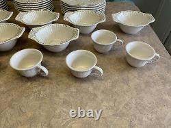 Vintage AMERICAN ATELIER 40 Piece Baroque Dinnerware Set Super Nice