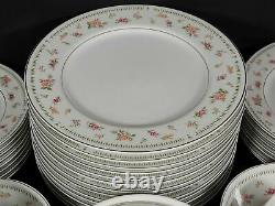 Vintage Abingdon Fine Porcelain China Dinnerware 72 Piece Set Made in Japan