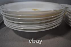 Vintage Arcopal ARP3 Dinnerware Set of 8 Bowls Cups and Saucers Dinner Plates