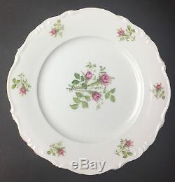 Vintage Bavaria China Set Wild Rose by Winterling, 68 Piece Dinnerware Set