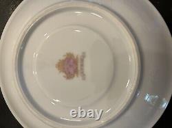 Vintage Bone China Dinnerware Set 12 Settings + Tea Set +Serving Lyric Pattern