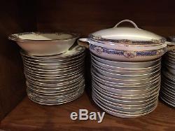 Vintage China Dinnerware Set KPM Royal Porcelain Service For 12-18, With Extras