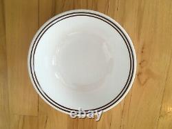 Vintage Corelle Batik Brown 30-piece Dinnerware Set For 6 Very Good Clean