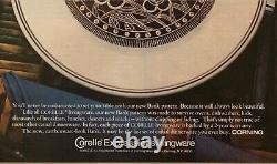 Vintage Corelle Batik Brown 30-piece Dinnerware Set For 6 Very Good Clean