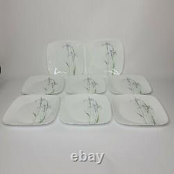 Vintage Corelle Shadow Iris 69 Piece Set Dinnerware with Matching Cookware & Lid