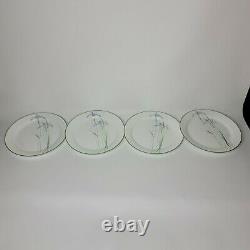 Vintage Corelle Shadow Iris 69 Piece Set Dinnerware with Matching Cookware & Lid