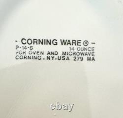 Vintage Corning Ware Cornflower Blue 40+ Piece Dish Set with Corelle & Lids