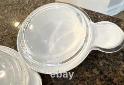 Vintage Corning Ware Cornflower Blue 40+ Piece Dish Set with Corelle & Lids