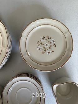Vintage Covington Edition Idlewild Stoneware Japan 21 Pc Dinnerware Set Floral