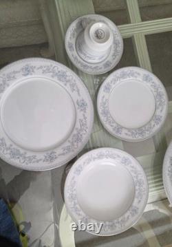 Vintage Dresden Rose service for 10